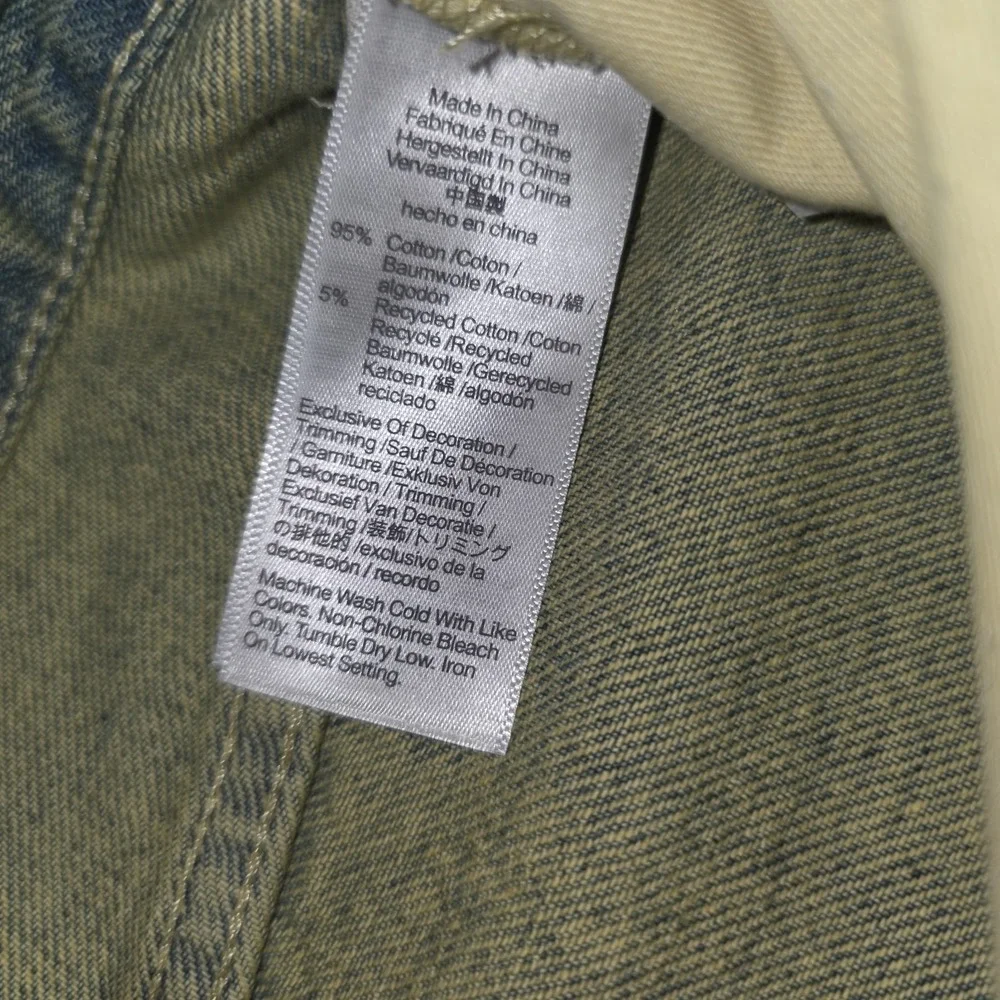 Madewell The Dad Jean Pale Daffodil Acid Wash Straight Leg Jeans Size 30 - Picture 12 of 16